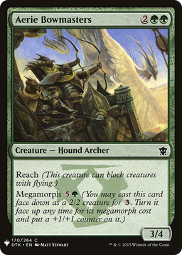 Aerie Bowmasters (LIST-170) - The List