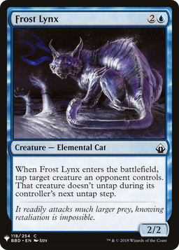 Frost Lynx (LIST-BBD-118) - The List