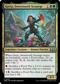 Greta, Sweettooth Scourge (WOE-205) - Wilds of Eldraine