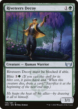 Riveteers Decoy (SNC-156) - Streets of New Capenna Foil