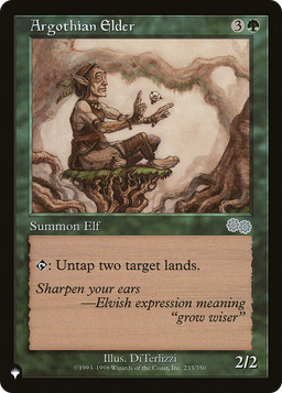 Argothian Elder (LIST-233/350) - The List