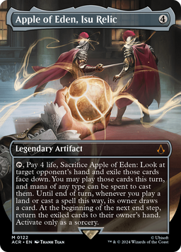 Apple of Eden, Isu Relic (Borderless) (ACR-122) - Assassin's Creed