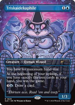 Triskaidekaphile (Rainbow Foil) (SLD-1829) - Secret Lair Drop (Borderless) Foil