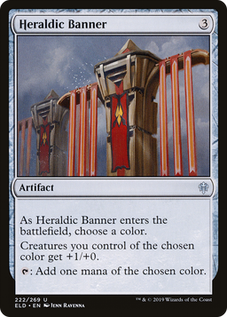 Heraldic Banner (ELD-222) - Throne of Eldraine Foil