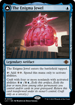 The Enigma Jewel (LCI-055) - The Lost Caverns of Ixalan