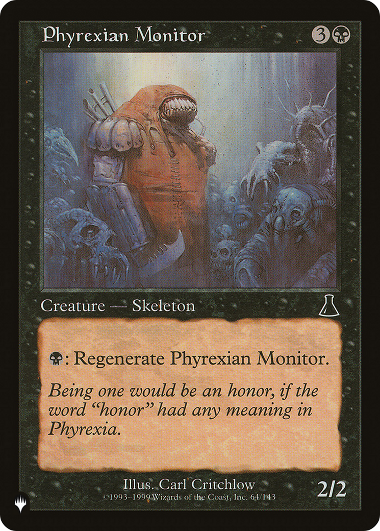 Phyrexian Monitor (LIST-64/143) - The List