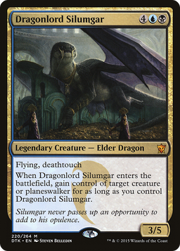 Dragonlord Silumgar (DTK-220) - Dragons of Tarkir Foil