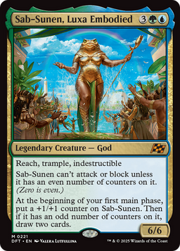 Sab-Sunen, Luxa Embodied (DFT-221) - Aetherdrift Foil
