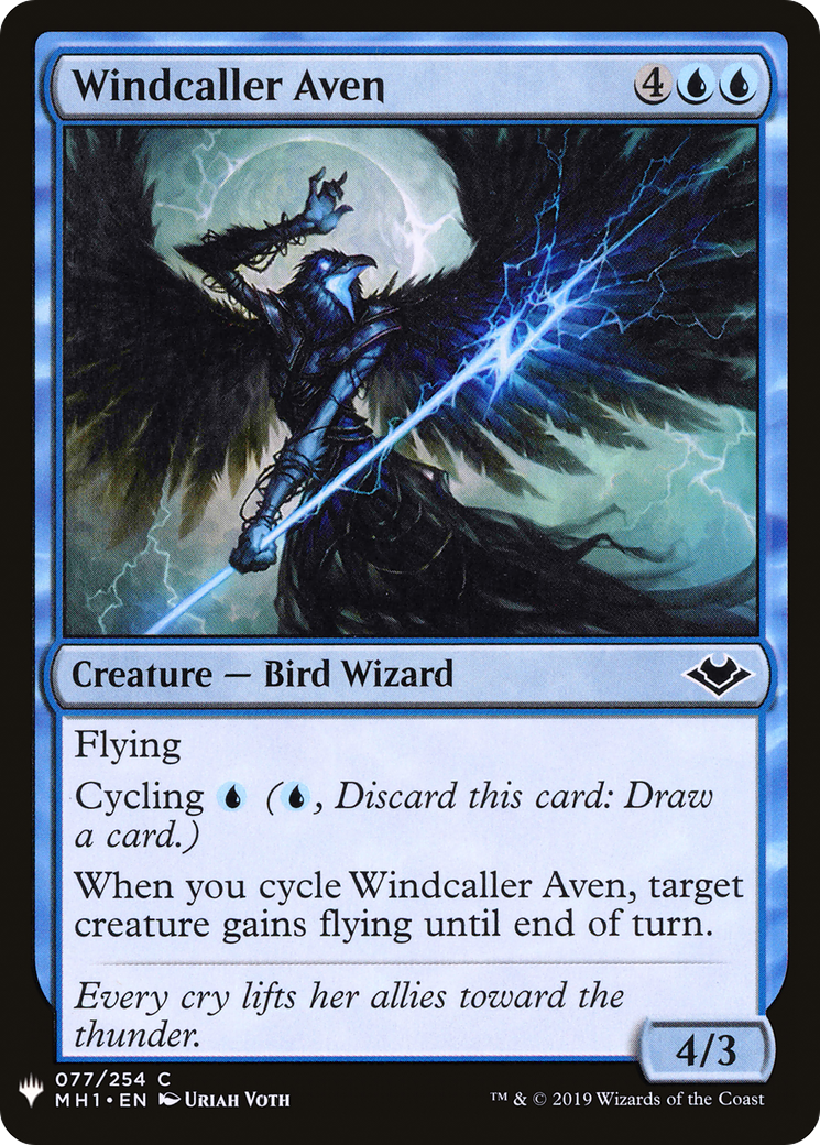 Windcaller Aven (LIST-077) - The List