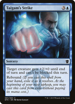 Taigam's Strike (DTK-081) - Dragons of Tarkir Foil