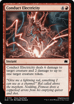 Conduct Electricity (BLB-130) - Bloomburrow Foil
