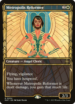 Metropolis Reformer (Showcase) (MAT-054) - March of the Machine: The Aftermath: (Showcase) Foil