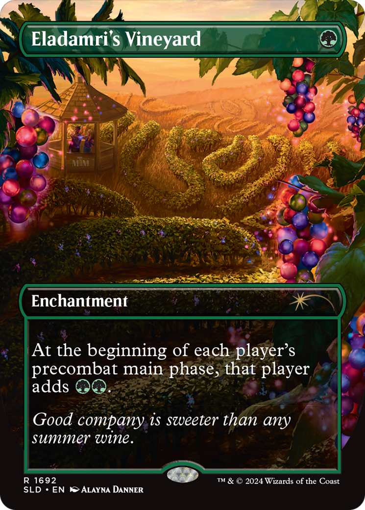 Eladamri's Vineyard (SLD-1692) - Secret Lair Drop (Borderless)