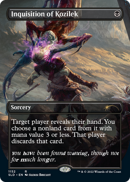Inquisition of Kozilek (SLD-1152) - Secret Lair Drop (Borderless) Foil