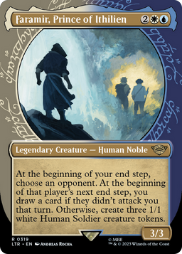 Faramir, Prince of Ithilien (Showcase) (LTR-319) - The Lord of the Rings: Tales of Middle-earth: (Showcase) (Borderless)