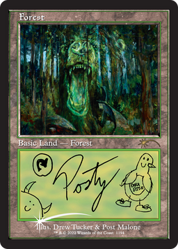 Forest (Post Malone) (SLD-1194) - Secret Lair Drop Foil