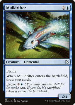 Mulldrifter (AFC-087) - Forgotten Realms Commander