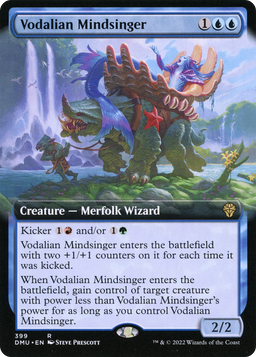 Vodalian Mindsinger (Extended Art) (DMU-399) - Dominaria United: (Extended Art) Foil