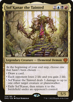Sol'Kanar the Tainted (DMU-219) - Dominaria United Foil