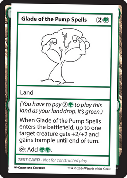 Glade of the Pump Spells (MB2PC-) - Mystery Booster 2