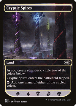 Cryptic Spires (2X2-332) - Double Masters 2022