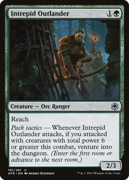 Intrepid Outlander (AFR-191) - Adventures in the Forgotten Realms Foil