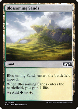 Blossoming Sands (M20-243) - Core Set 2020 Foil