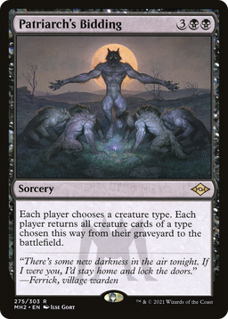 Patriarch's Bidding (MH2-275) - Modern Horizons 2