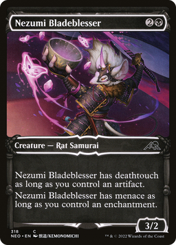 Nezumi Bladeblesser (Showcase) (NEO-318) - Kamigawa: Neon Dynasty: (Showcase)
