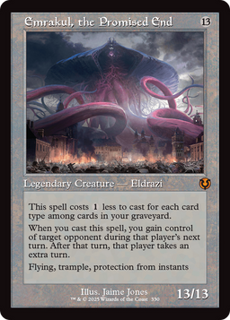 Emrakul, the Promised End (Retro Frame) (INR-330) - Innistrad Remastered Foil