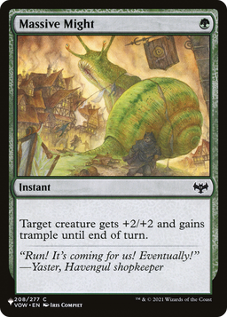 Massive Might (LIST-VOW-208) - The List