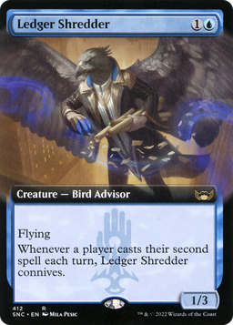 Ledger Shredder (Extended Art) (SNC-412) - Streets of New Capenna: (Extended Art)