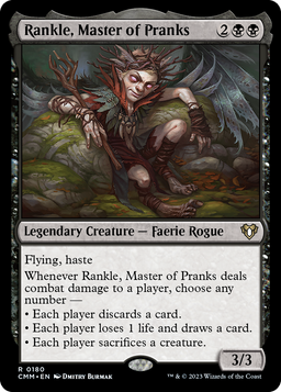 Rankle, Master of Pranks (CMM-180) - Commander Masters