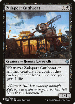 Zulaport Cutthroat (LIST-036/068) - The List
