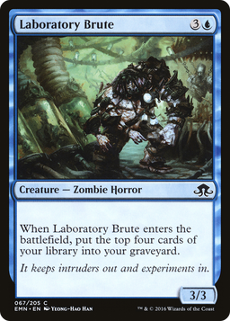 Laboratory Brute (EMN-067) - Eldritch Moon Foil