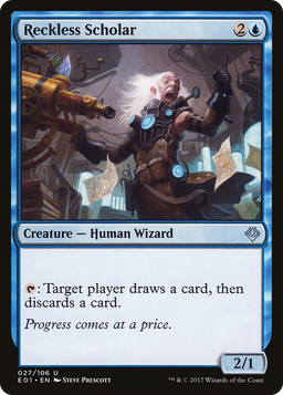 Reckless Scholar (AC2-027) - Archenemy: Nicol Bolas