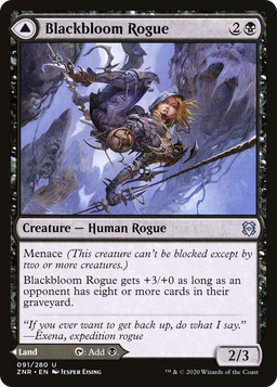 Blackbloom Rogue (ZNR-091) - Zendikar Rising Foil
