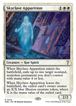 Skyclave Apparition (White Border) (MB2-018) - Mystery Booster 2