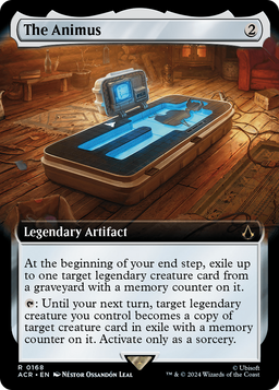 The Animus (Extended Art) (ACR-168) - Assassin's Creed: (Extended Art) Foil