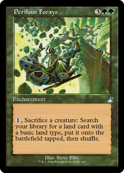 Perilous Forays (Retro Frame) (RVR-457) - Ravnica Remastered
