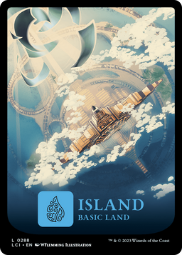 Island (0288) (LCI-288) - The Lost Caverns of Ixalan Foil
