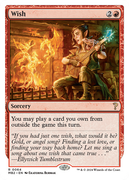 Wish (White Border) (MB2-064) - Mystery Booster 2