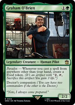 Graham O'Brien (WHO-104) - Doctor Who Foil