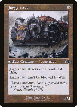 Juggernaut (Retro Frame) (DMR-382) - Dominaria Remastered