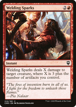 Welding Sparks (CMR-210) - Commander Legends Foil