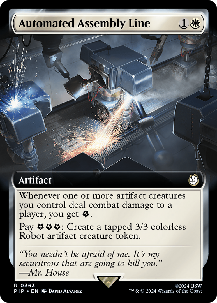 Automated Assembly Line (Extended Art) (PIP-363) - Fallout: (Extended Art)