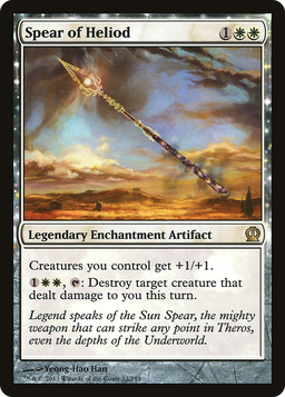 Spear of Heliod (THS-033) - Theros: (enchantment)
