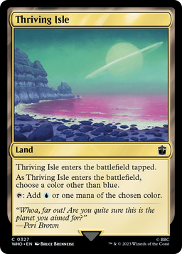 Thriving Isle (WHO-327) - Doctor Who