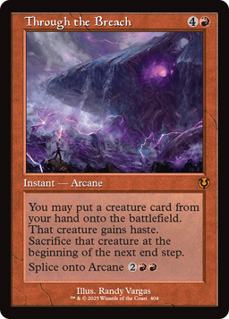 Through the Breach (Retro Frame) (INR-404) - Innistrad Remastered