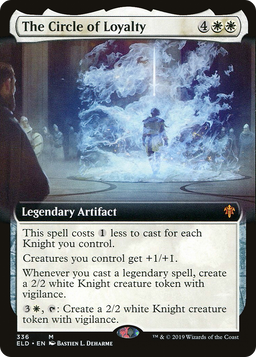 The Circle of Loyalty (Extended Art) (ELD-336) - Throne of Eldraine: (Extended Art)